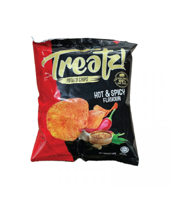 Treatz Potato Chips Hot & Spicy 60g