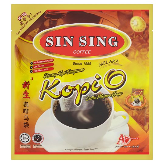 Sin Sing Kopi O Coffee Mixture Bags 200gx20s