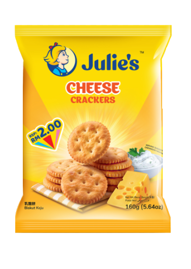 Julie's Cheese Crackers 110g