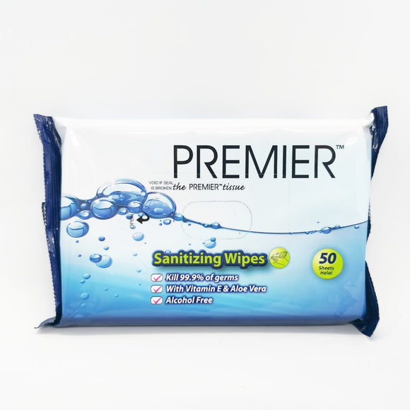 Premier Sanitizing Wipes 50s'