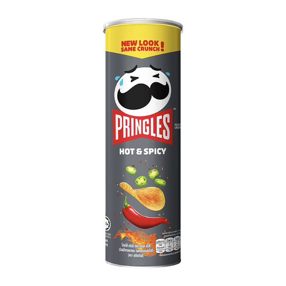 Pringles Hot & Spicy 107g