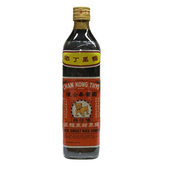 Chan Kong Thye Double Black Vinegar Yellow 375ml/750ml