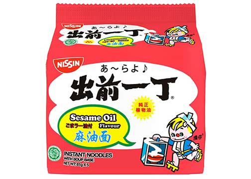Nissin Instant Noodles Bag - Sesame Oil
