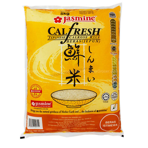 Jasmine Japan Calfresh Calrose Rice 5kg