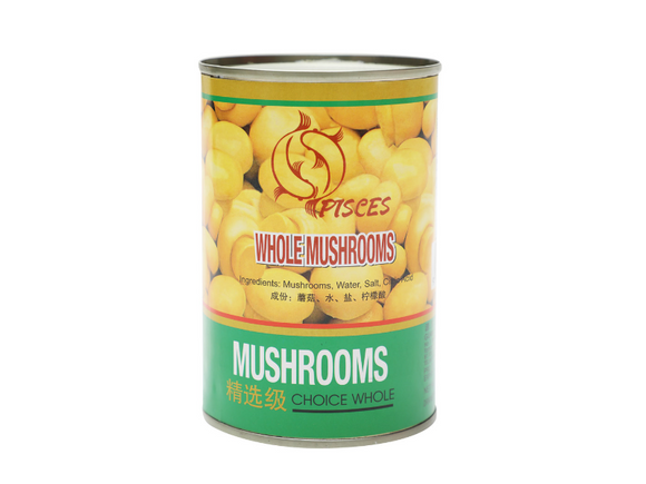 Pisces Whole Mushroom 450g