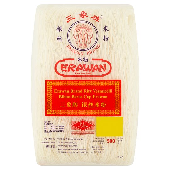 Erawan Brand Rice Vermicelli 500g