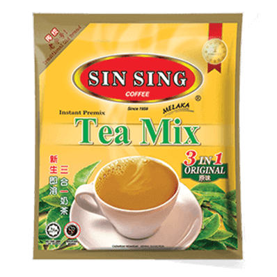 Sin Sing Tea Mix 3 in 1 Teh Tarik 500gx25's