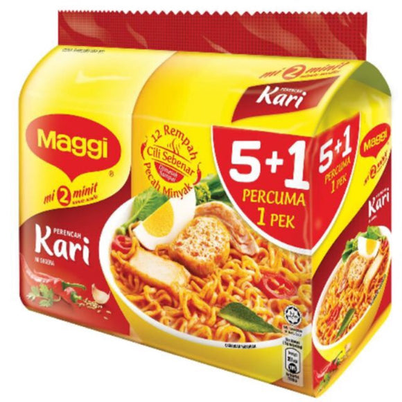 Maggi Curry 5+1 79gx6's
