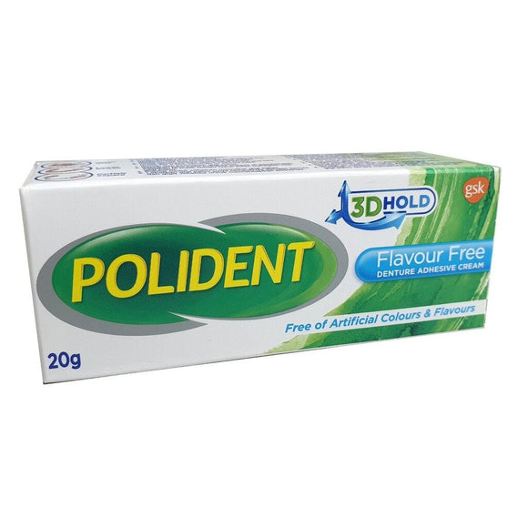 POLIDENT Denture Adhesive Cream 20g