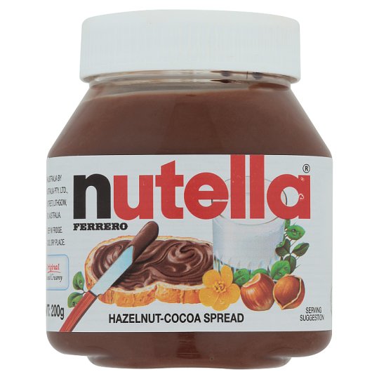 Nutella Hazelnut Jar-Cocoa Spread 200g
